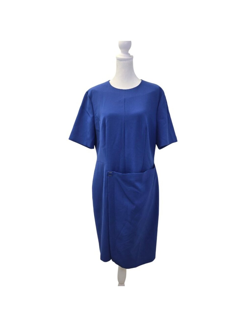 Boss Hugo Boss Disula Shift Dress in Blue Jewel Size 10